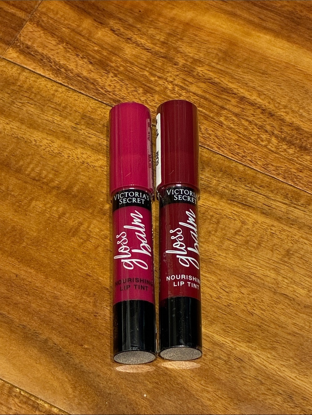 Victoria's Secret Gloss Balm Duo - Bright Pink & Deep Berry